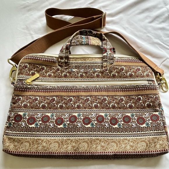 New DACHEE Bohemian Print Laptop Shoulder Bag Padded - Picture 3 of 9